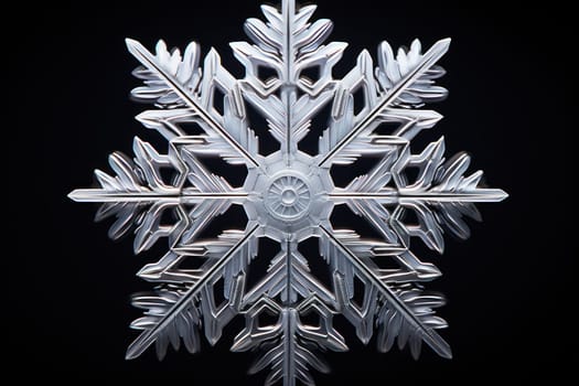 An artistic masterpiece showcasing the exquisite details and singular beauty of individual snowflakes, captured through the lens of macro photography, unraveling their complex, one-of-a-kind designs.