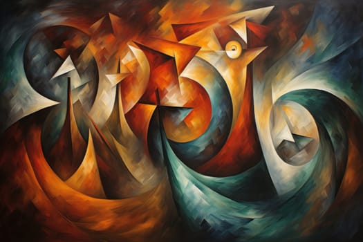 In the realm of fantasy, whirling vortex elementals manifest, harnessing their elemental prowess to conjure powerful storms.
