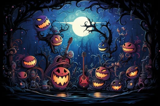 A whimsical portrayal of mischievous laughter sprites, their infectious joy and mirth radiating as they frolic through enchanted meadows.