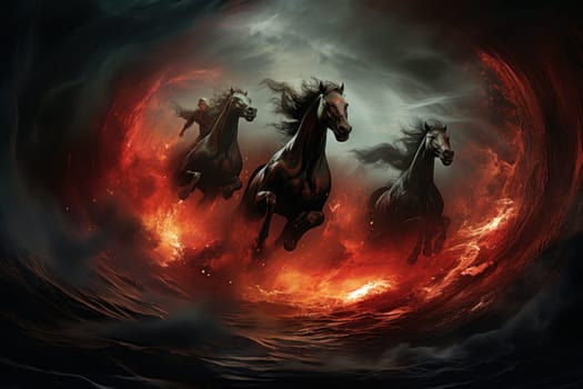 In the realm of fantasy, a fearless group of individuals known as the whirling cyclone riders emerges.