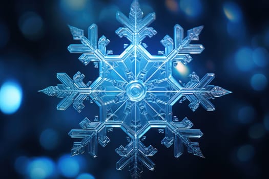 An artistic masterpiece showcasing the exquisite details and singular beauty of individual snowflakes, captured through the lens of macro photography, unraveling their complex, one-of-a-kind designs.