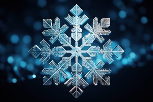 An artistic masterpiece showcasing the exquisite details and singular beauty of individual snowflakes, captured through the lens of macro photography, unraveling their complex, one-of-a-kind designs.