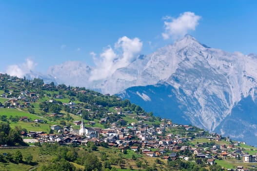 The sun terrace of Haute Nendaz