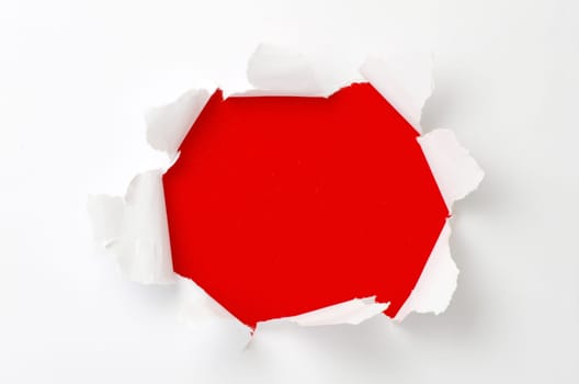 torn paper with space for your message