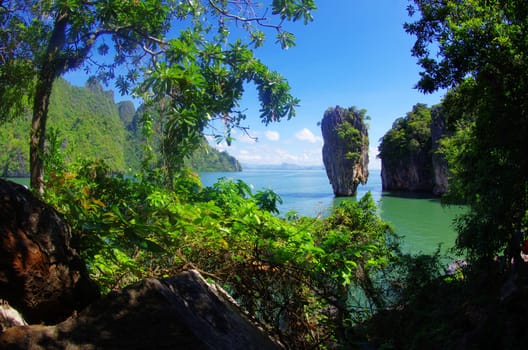 james bond island in thailand, ko tapu