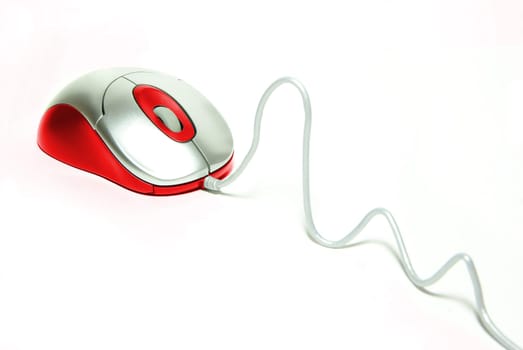 computer mouse isolated on white background