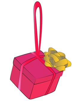 hanging box vector