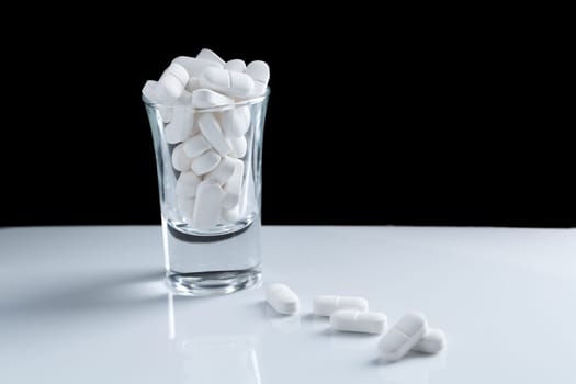 Conceived on drug and alcohol tablets in a glass.