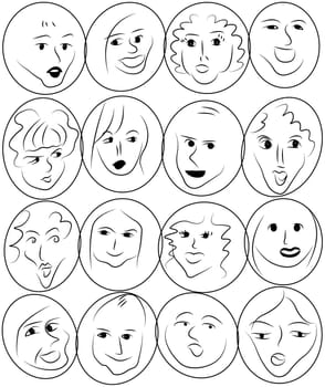 faces