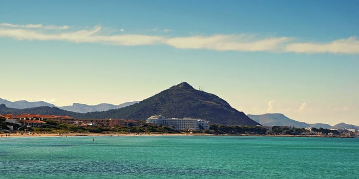 Bucht von Alcudia Spanien Mallorca / Bay of Alcudia Spain Mallorca