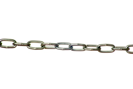 Chain isolated on a white background