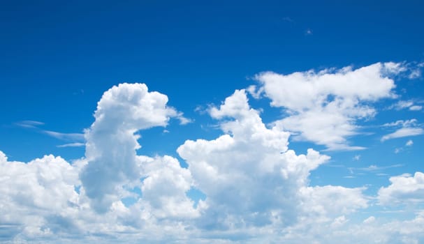 blue sky and clouds background