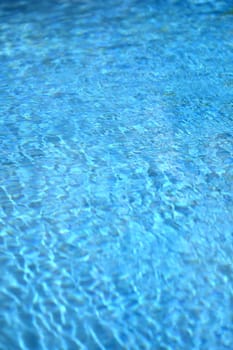 A close up shot of a pool surface