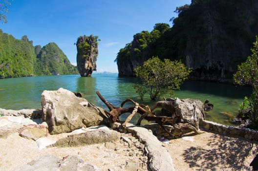 james bond island in thailand, ko tapu