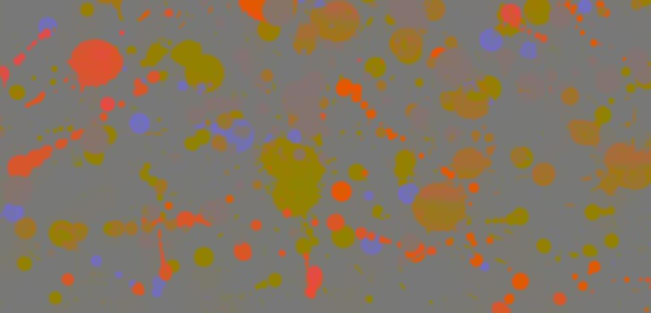 Close up of paper painted used dripping technique