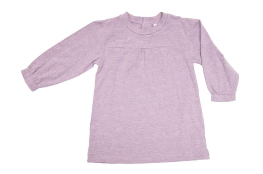 Children's  sweater isolated on white background
