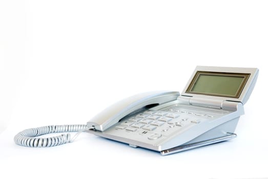 Still life shot of office telephone
