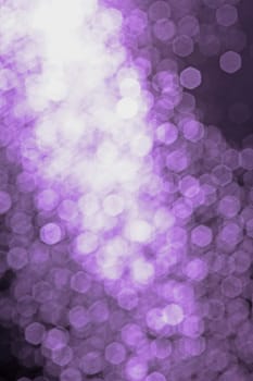 Background: fuzzy purple light points