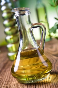 Carafe with olive oil
