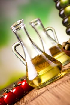 Carafe with olive oil