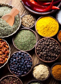 Colorful spices