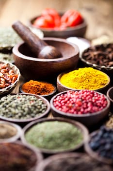 Colorful spices
