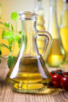 Carafe with olive oil