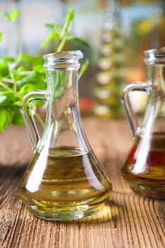 Carafe with olive oil