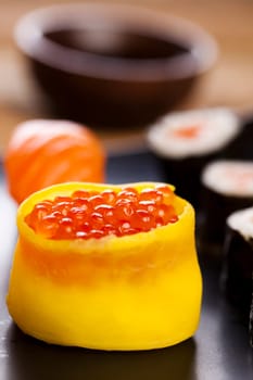 Sushi close up