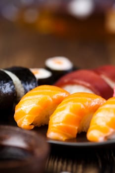 Sushi close up
