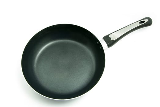 Frying pan isolated over white background