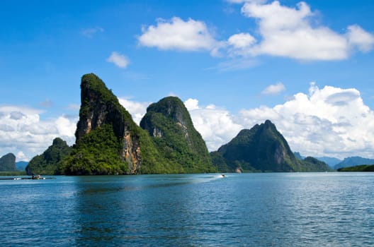 island and sea in thailand