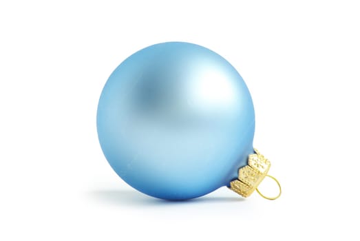 christmas balls isolated on a white background