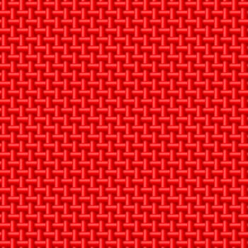 Seamless pattern of red cloth. Abstract fabric background