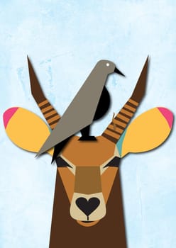 Bird on the head