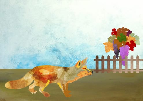 The Fox and the Vineyard