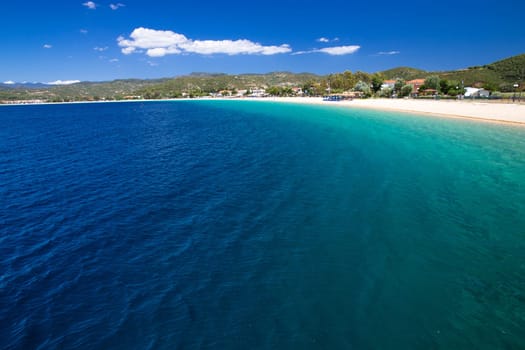 blue sea at the Greece