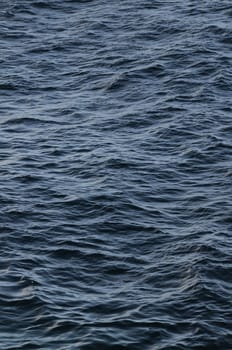 Blue Water Texture Pattern at Noon on the Atlantic Ocean