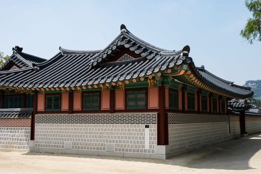 Architecture Korea,traditional Hanok-style architecture