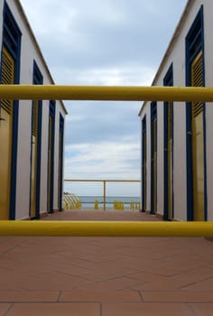 Locker room