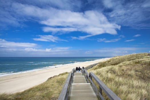 Steg to the beach