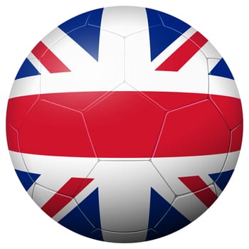 Soccer football with country flag GERMANY