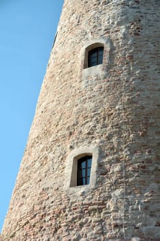 Sole tower in the spa park in Schönebeck-Salzelmen