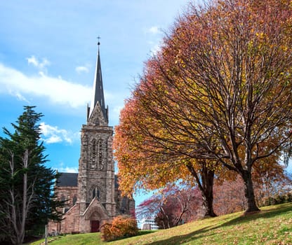 Cathedral of the city of Bariloche, Patagonia, Argentina