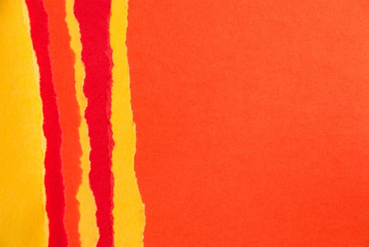 Orange, Red and Yellow Paper Texture, Fall Background