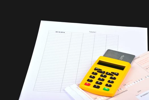 Safe online banking with a credit card