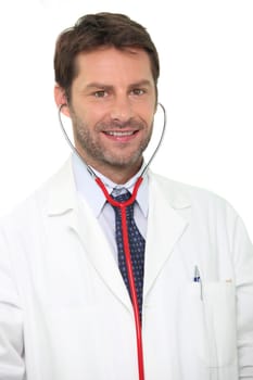Doctor with a stethoscope