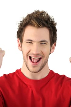 happy winner