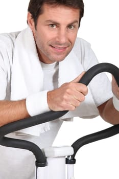 sportive man