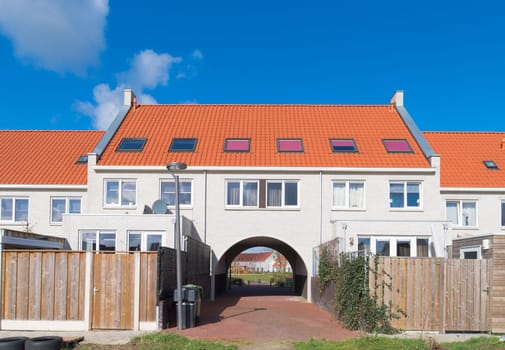 newly build residential area in the netherlands